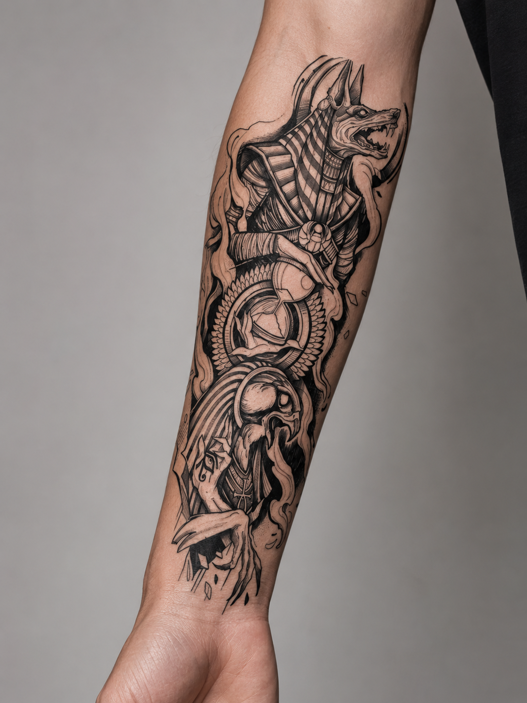 Aegypt Temporary Tattoo