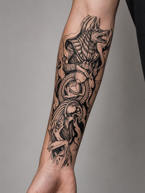 Aegypt Temporary Tattoo