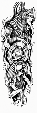 Aegypt Temporary Tattoo