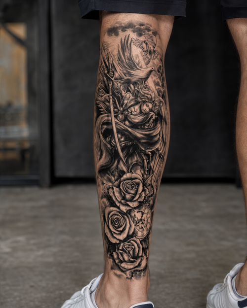 Angels Temporal Tattoo