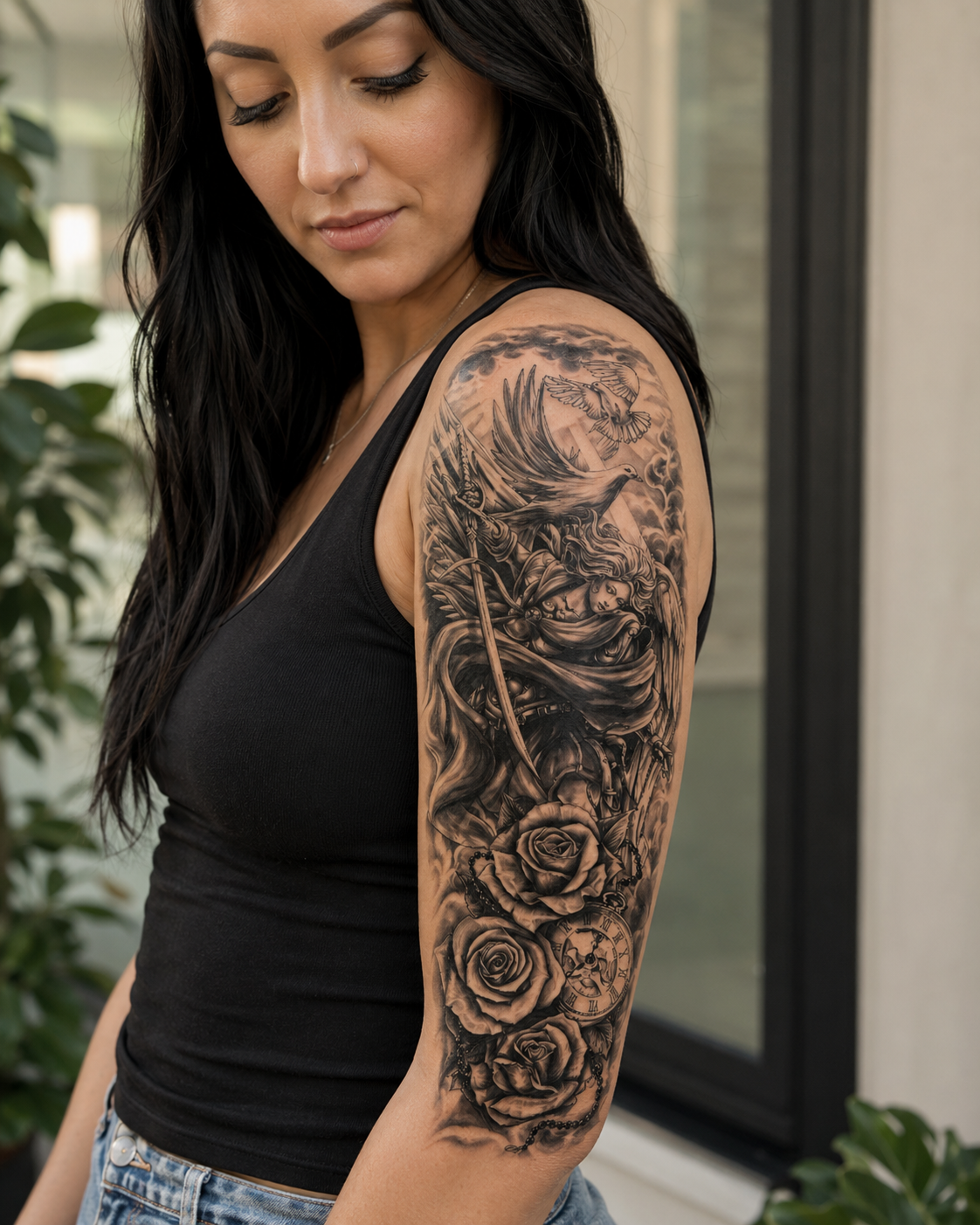 Angels Temporal Tattoo