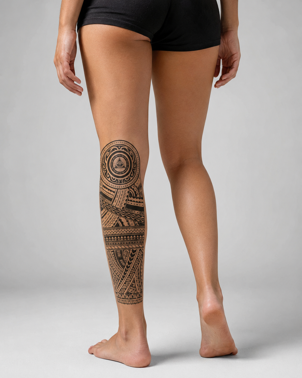 All seeing eye Temporal Tattoo
